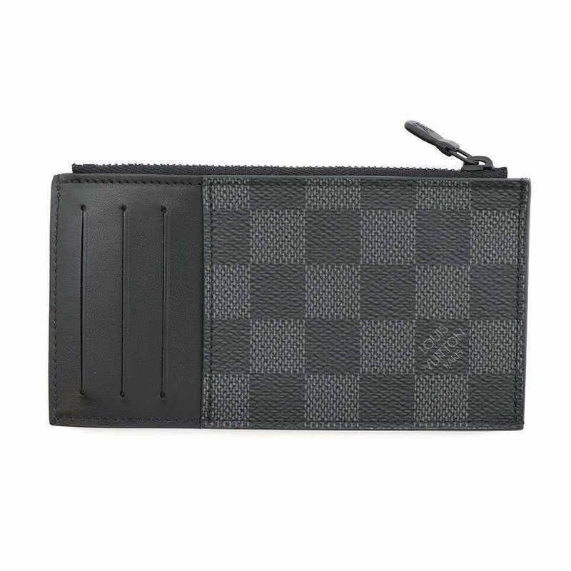 ルイヴィトン コインケース ダミエ・グラフィット ユーティリティ N60354 LOUIS VUITTON 財布 メンズ 黒