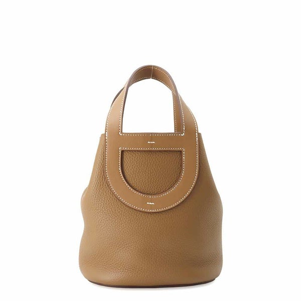 エルメス トートバッグ インザループ 18 ゴールド/シルバー金具 トリヨンクレマンス/スイフト U刻印