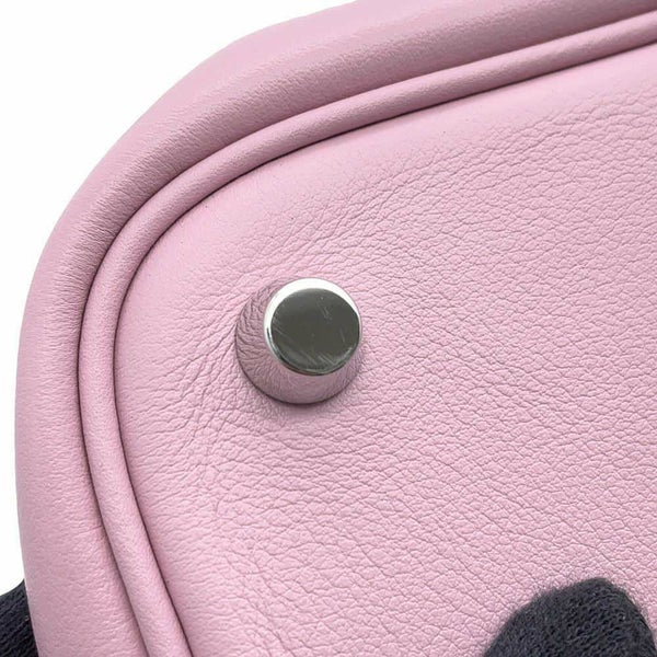 エルメス ハンドバッグ ピコタンロックPM ラッキーデイジー モーヴシルベストル/キュイーブル/ホワイト シルバー金具 スイフト U刻印