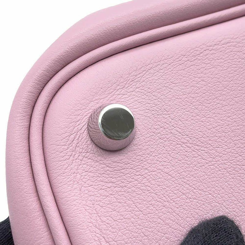 エルメス ハンドバッグ ピコタンロックPM ラッキーデイジー モーヴシルベストル/キュイーブル/ホワイト シルバー金具 スイフト U刻印