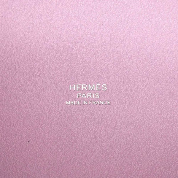 エルメス ハンドバッグ ピコタンロックPM ラッキーデイジー モーヴシルベストル/キュイーブル/ホワイト シルバー金具 スイフト U刻印