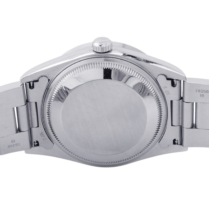 ロレックス オイスターパーペチュアル デイト U番 15210 ROLEX 腕時計 ブルー文字盤
