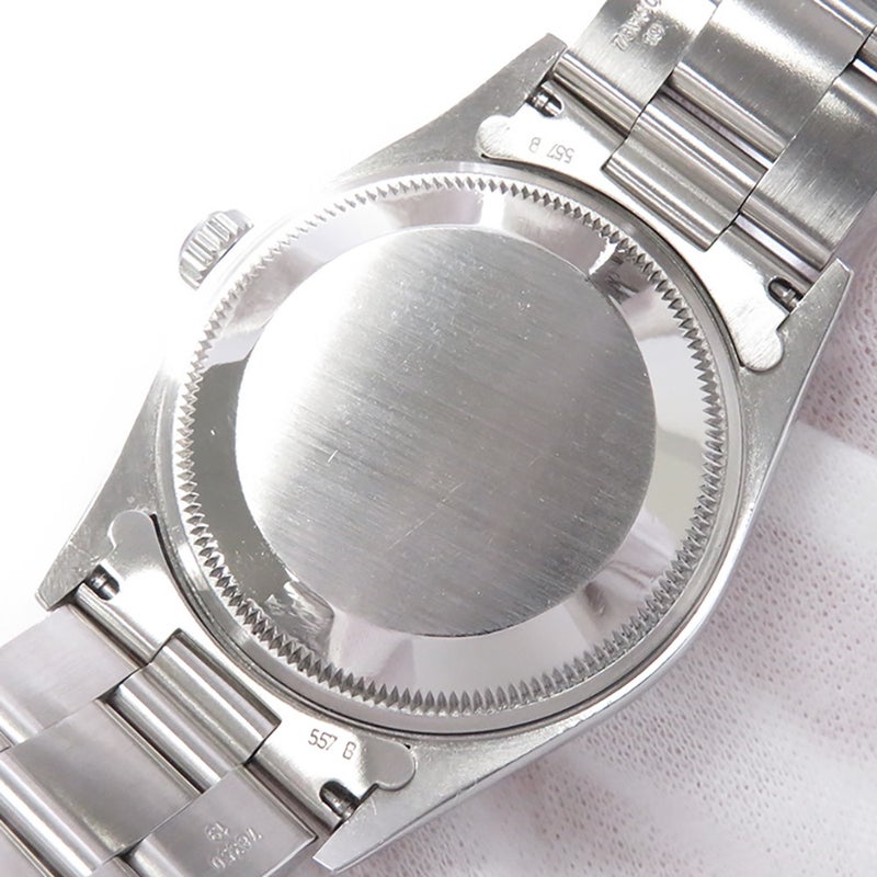 ロレックス オイスターパーペチュアル デイト U番 15210 ROLEX 腕時計 ブルー文字盤