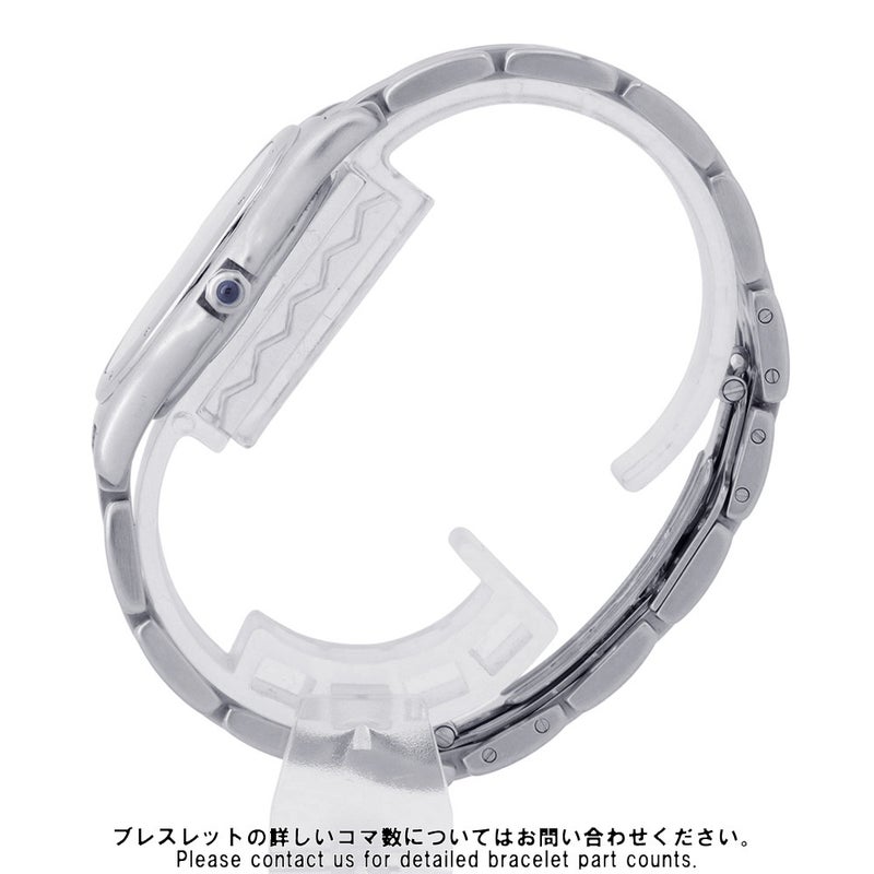 カルティエ パンテール クーガー LM W35002F5 Cartier 腕時計 レディース アイボリー文字盤