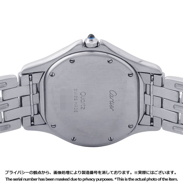 カルティエ パンテール クーガー LM W35002F5 Cartier 腕時計 レディース アイボリー文字盤