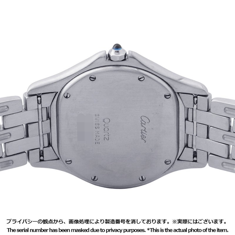 カルティエ パンテール クーガー LM W35002F5 Cartier 腕時計 レディース アイボリー文字盤