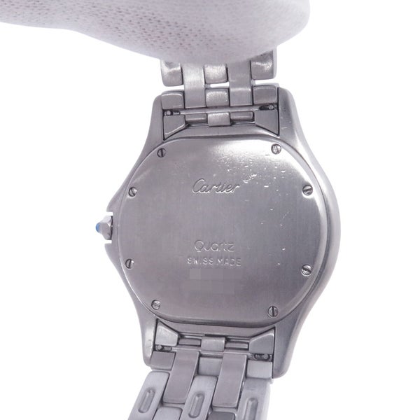 カルティエ パンテール クーガー LM W35002F5 Cartier 腕時計 レディース アイボリー文字盤