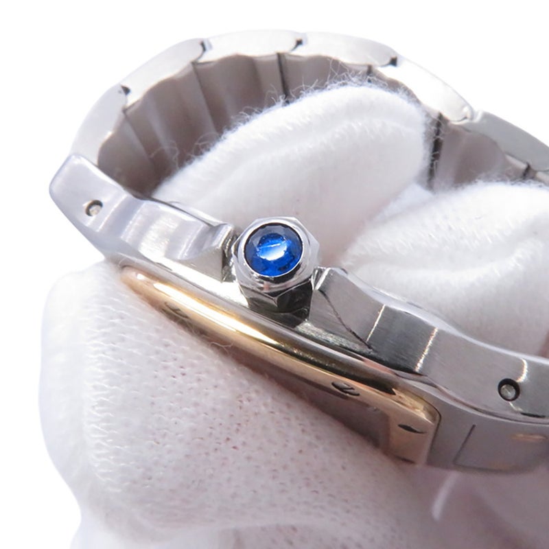 カルティエ サントスガルベ SM W20012C4 Cartier 腕時計 ウォッチ クォーツ アイボリー文字盤
