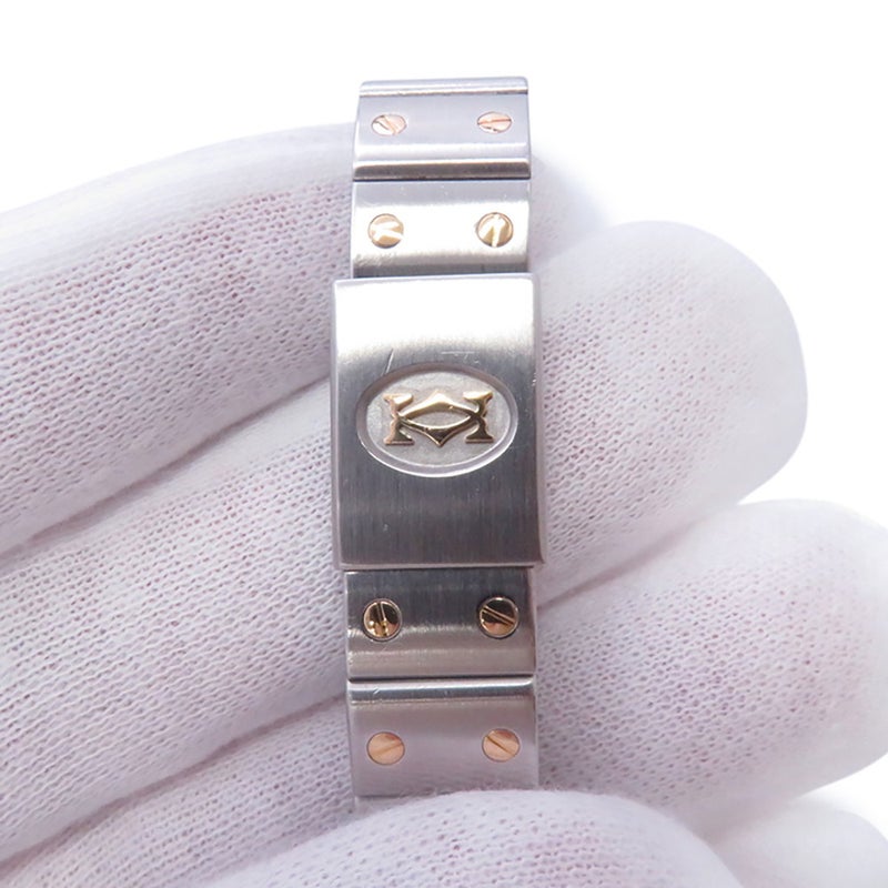 カルティエ サントスガルベ SM W20012C4 Cartier 腕時計 ウォッチ クォーツ アイボリー文字盤