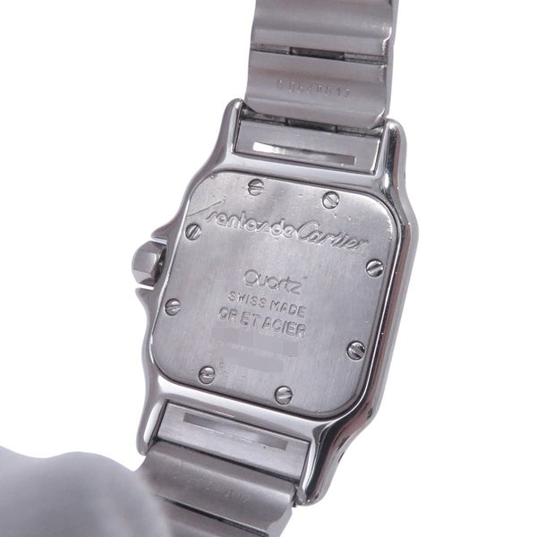 カルティエ サントスガルベ SM W20012C4 Cartier 腕時計 ウォッチ クォーツ アイボリー文字盤