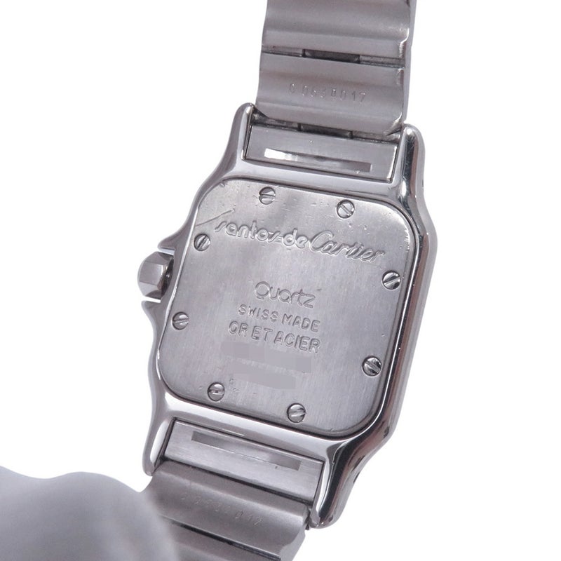 カルティエ サントスガルベ SM W20012C4 Cartier 腕時計 ウォッチ クォーツ アイボリー文字盤