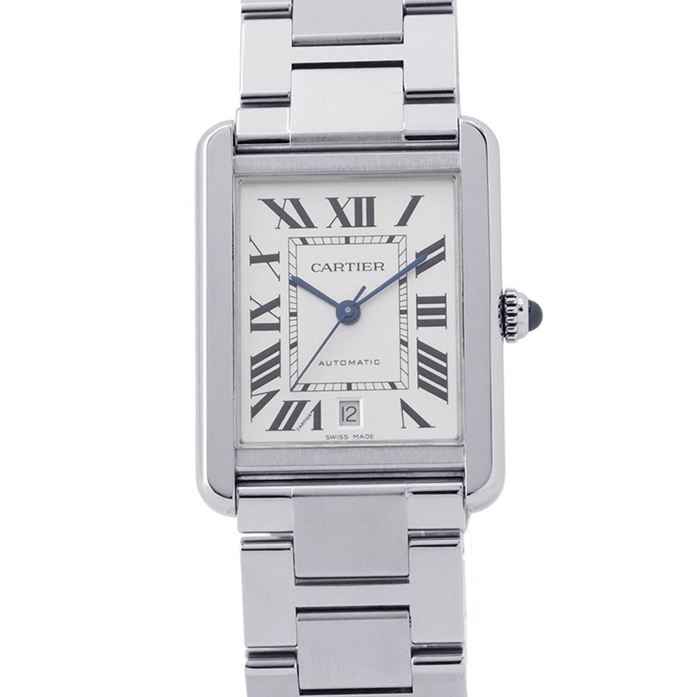 カルティエ タンク ソロ XL W5200028 Cartier 腕時計 シルバー文字盤