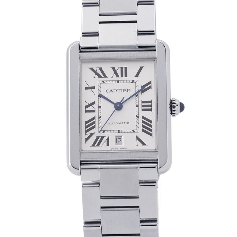 カルティエ タンク ソロ XL W5200028 Cartier 腕時計 シルバー文字盤