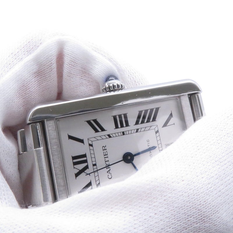 カルティエ タンク ソロ XL W5200028 Cartier 腕時計 シルバー文字盤