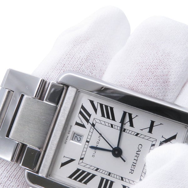 カルティエ タンク ソロ XL W5200028 Cartier 腕時計 シルバー文字盤