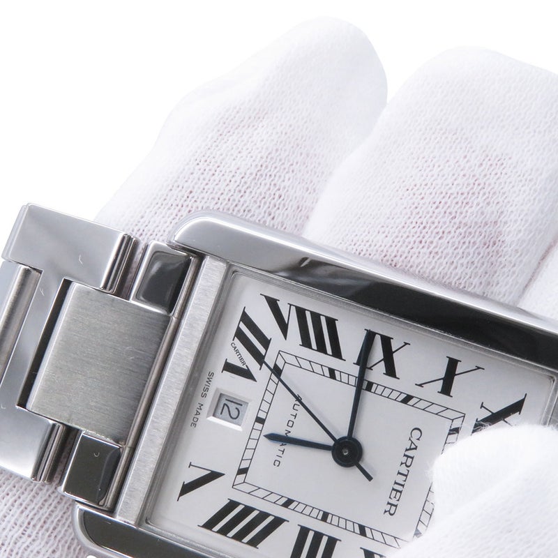 カルティエ タンク ソロ XL W5200028 Cartier 腕時計 シルバー文字盤