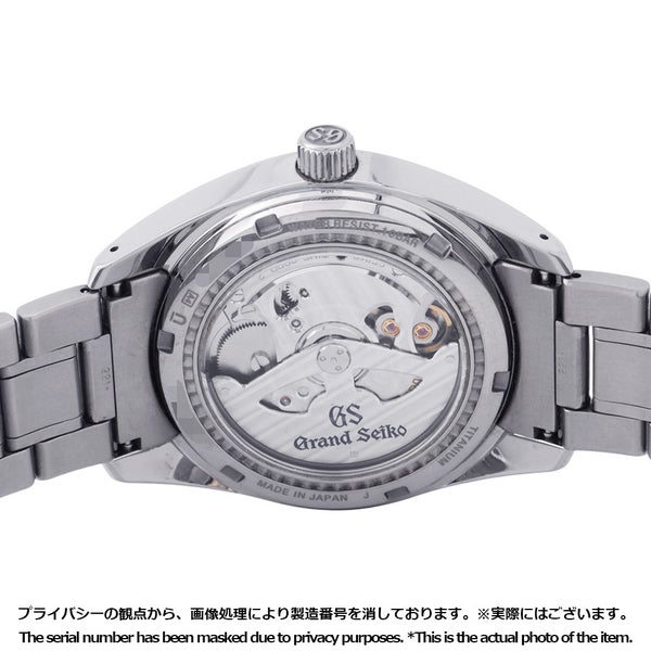 セイコー グランドセイコー ヘリテージ コレクション チタン SBGA211 スプリングドライブ SEIKO 腕時計 白文字盤 雪白