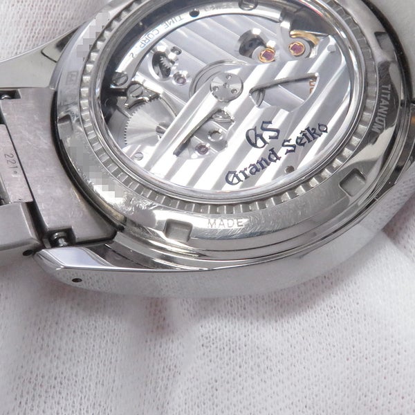 セイコー グランドセイコー ヘリテージ コレクション チタン SBGA211 スプリングドライブ SEIKO 腕時計 白文字盤 雪白