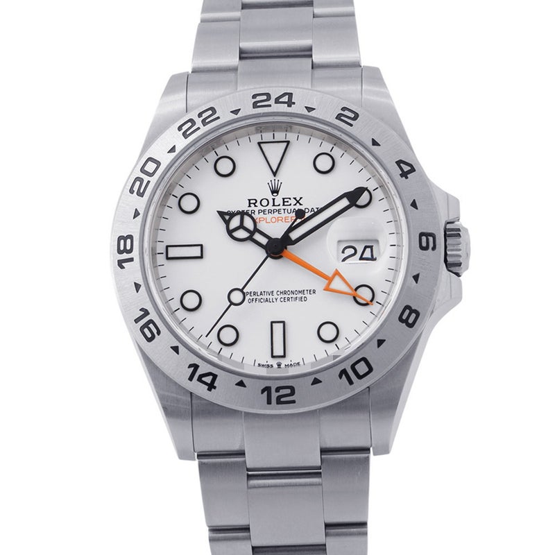 ロレックス エクスプローラー2 ランダムシリアル ルーレット 226570 ROLEX 腕時計 白文字盤