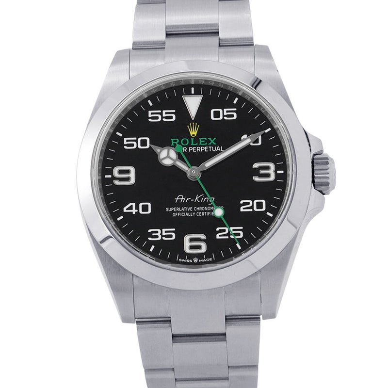 ロレックス エアキング ランダムシリアル ルーレット 126900 ROLEX 腕時計 黒文字盤