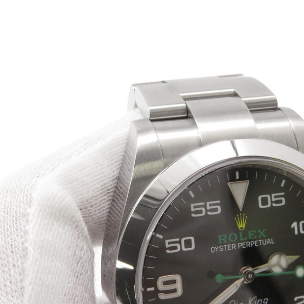 ロレックス エアキング ランダムシリアル ルーレット 126900 ROLEX 腕時計 黒文字盤