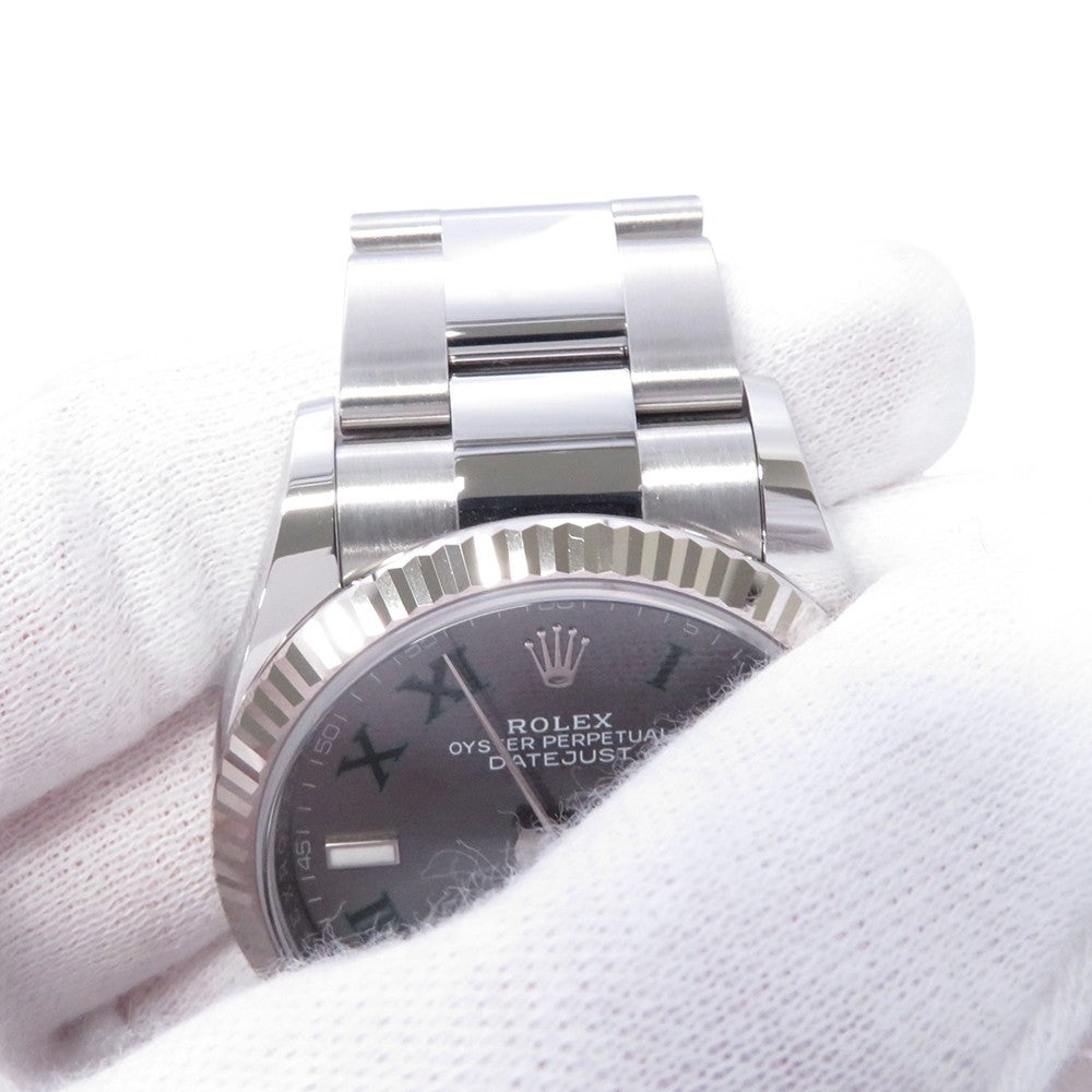 ロレックス デイトジャスト36 SS/K18WGホワイトゴールド 126234 ROLEX 腕時計 スレート文字盤 ロレックス デイトジャスト36 SS/K18WG ホワイトゴールド ランダム