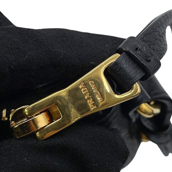 プラダ ハンドバッグ ヴィッテロダイノ レザー 1BA111 PRADA 2way 黒
