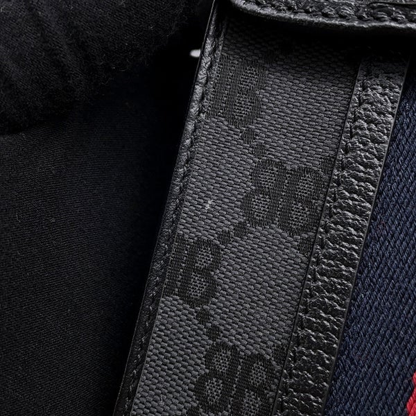 バレンシアガ ショルダーバッグ グッチコラボ ザ・ハッカープロジェクト オフィディア フォンポーチ 680130 BALENCIAGA GUCCI 黒