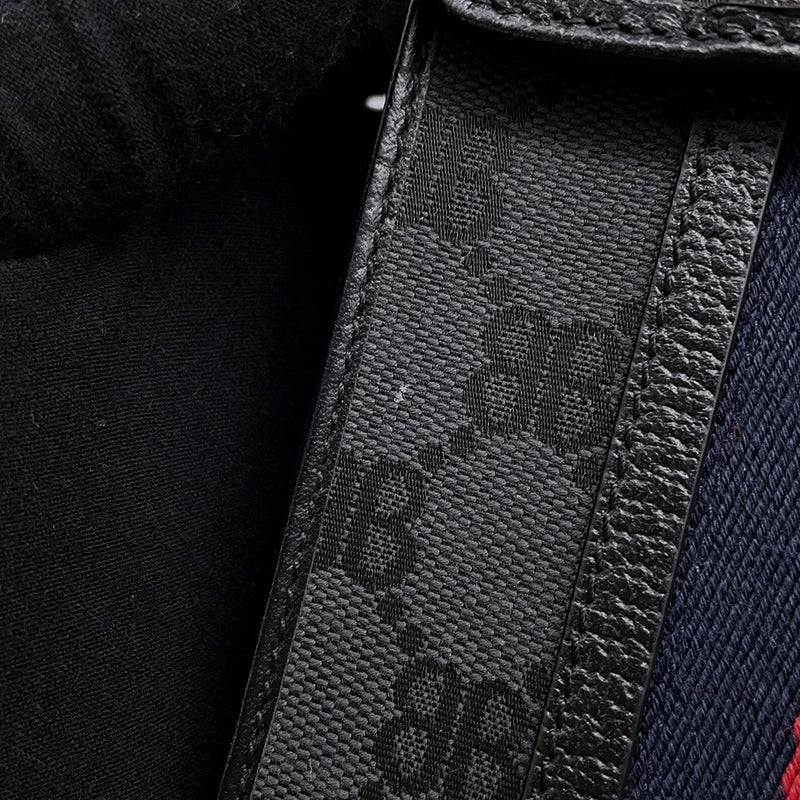 バレンシアガ ショルダーバッグ グッチコラボ ザ・ハッカープロジェクト オフィディア フォンポーチ 680130 BALENCIAGA GUCCI 黒