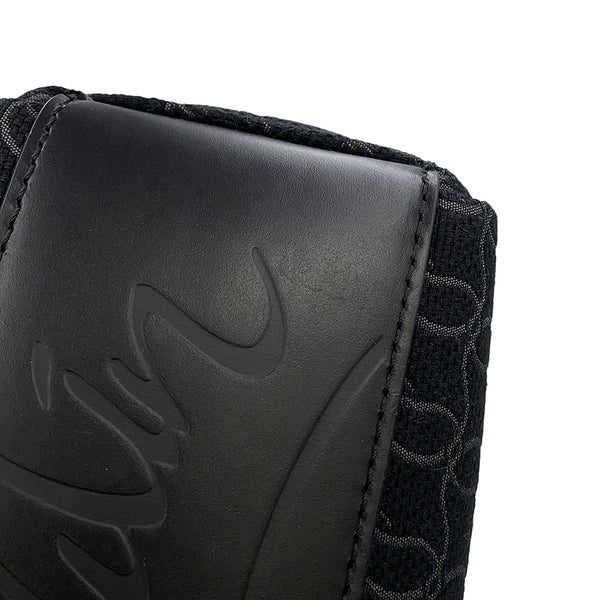 クリスチャン・ルブタン クラッチバッグ ZIP N FLAP ジャカード キャンバス 1245219 Christian Louboutin 黒