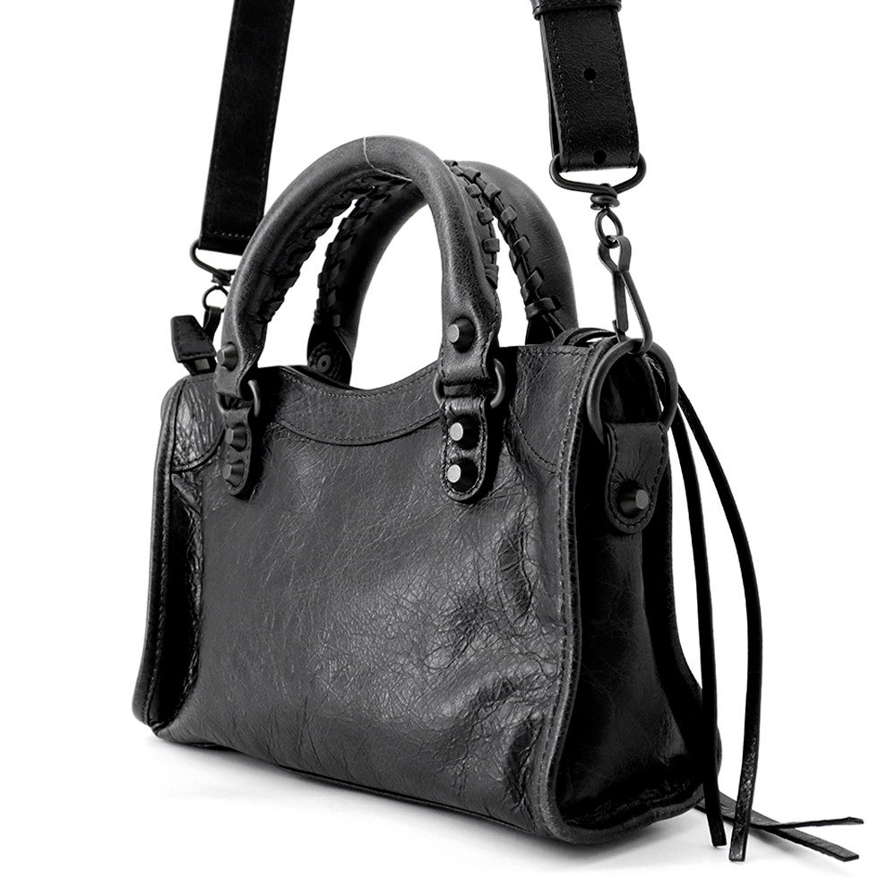 バレンシアガ ハンドバッグ Le City ミニ レザー 806395 BALENCIAGA