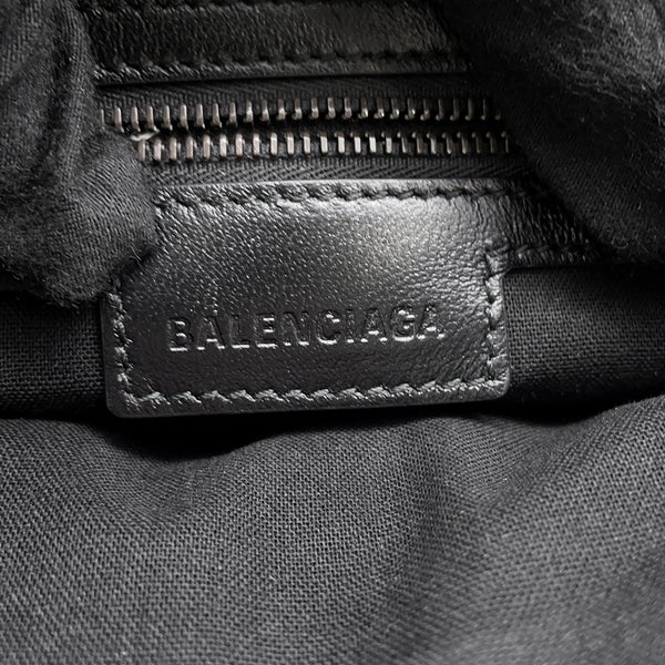 バレンシアガ ハンドバッグ Le City ミニ レザー 806395 BALENCIAGA ２wayショルダー 黒