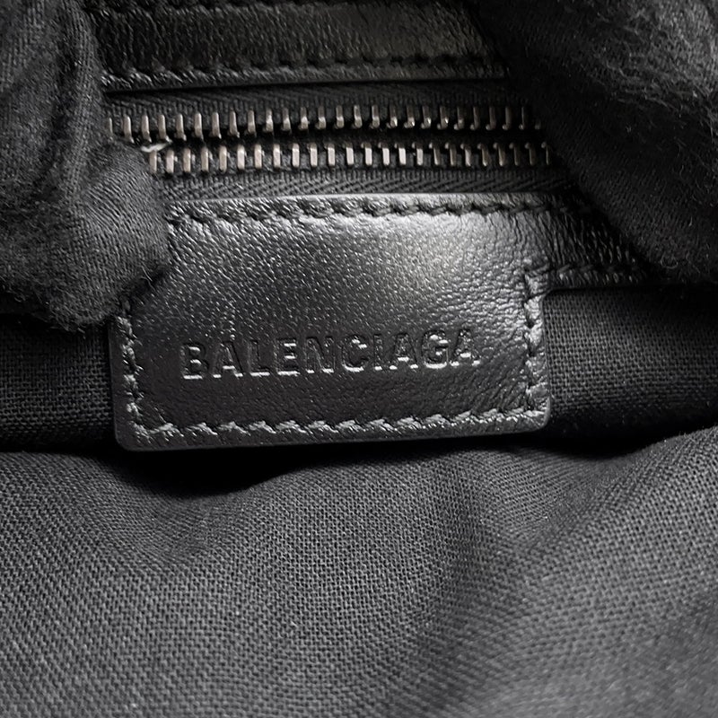 バレンシアガ ハンドバッグ Le City ミニ レザー 806395 BALENCIAGA ２wayショルダー 黒