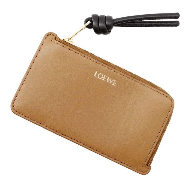ロエベ カードケース ノット コイン カードホルダー シャイニーナパカーフスキン CEM1Z40X LOEWE コインケース