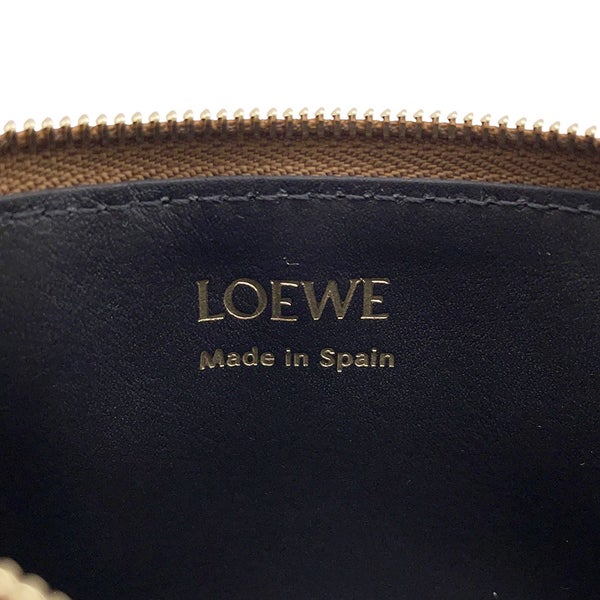 ロエベ カードケース ノット コイン カードホルダー シャイニーナパカーフスキン CEM1Z40X LOEWE コインケース