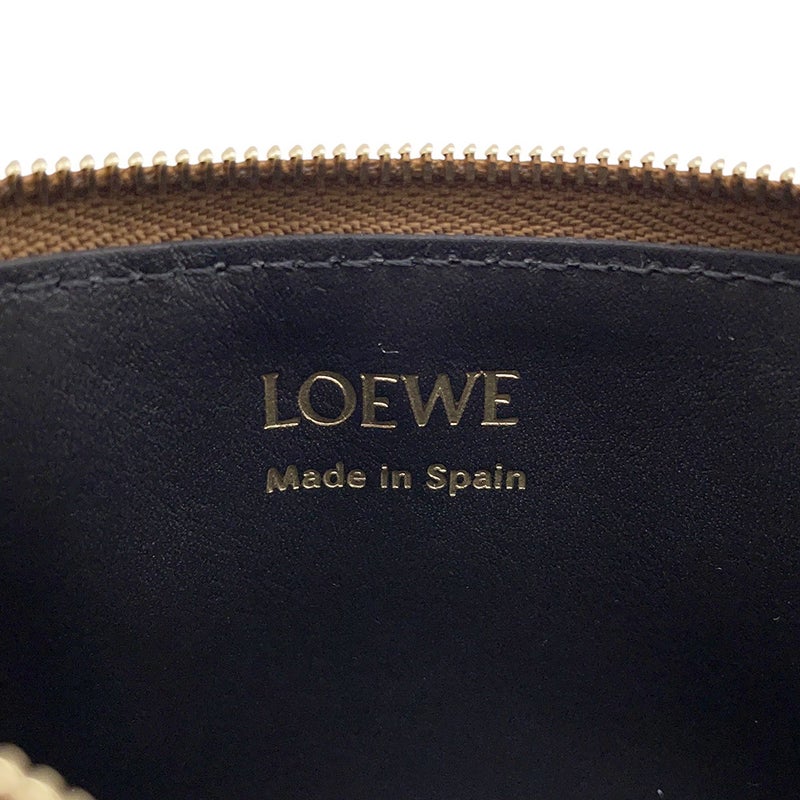 ロエベ カードケース ノット コイン カードホルダー シャイニーナパカーフスキン CEM1Z40X LOEWE コインケース