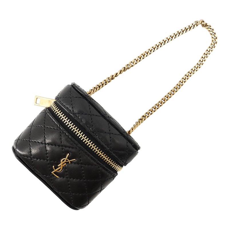 サンローランパリ バッグチャーム キルティング ラムスキン 823948 SAINT LAURENT PARIS バッグ