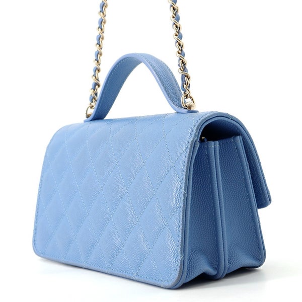 シャネル チェーンショルダーバッグ マトラッセ ココマーク キャビアスキン AP4402 CHANEL バッグ