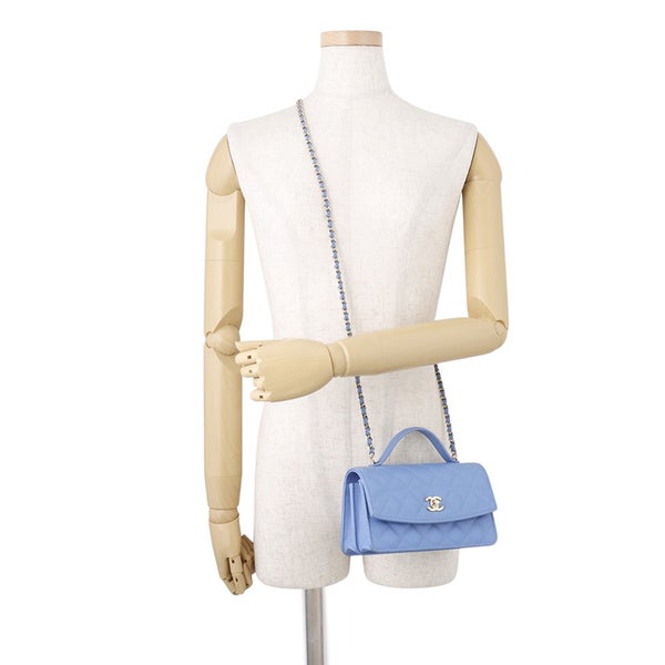 シャネル チェーンショルダーバッグ マトラッセ ココマーク キャビアスキン AP4402 CHANEL バッグ