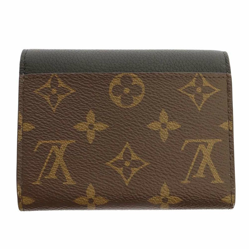 ルイヴィトン 三つ折り財布 モノグラム/トリヨンレザー ポルトフォイユ・ヴィクトリーヌ M82640 黒