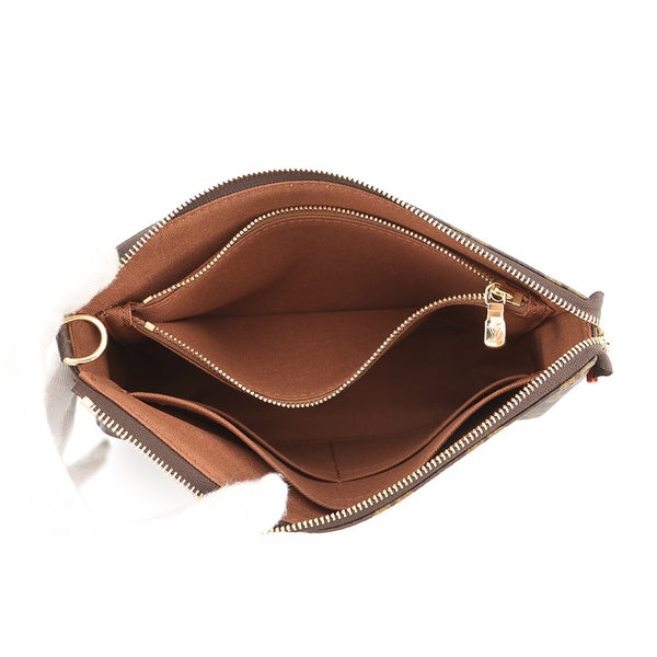 ルイヴィトン ハンドバッグ モノグラム ポシェット・アクセソワール M82766 LOUIS VUITTON ブラウン