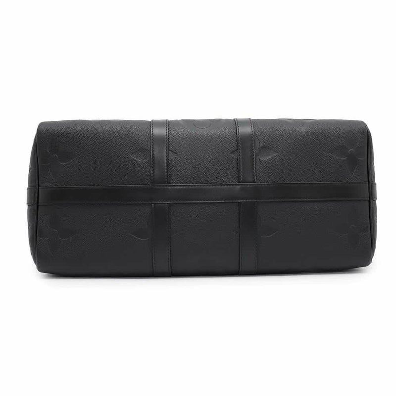 ルイヴィトン ボストンバッグ モノグラム・アンプラント ジャイアント キーポル・バンドリエール45 M45532トラベル 旅行 黒 ブラック