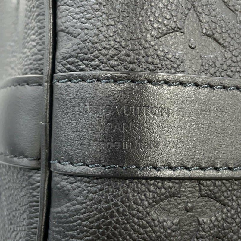 ルイヴィトン ボストンバッグ モノグラム・アンプラント ジャイアント キーポル・バンドリエール45 M45532トラベル 旅行 黒 ブラック