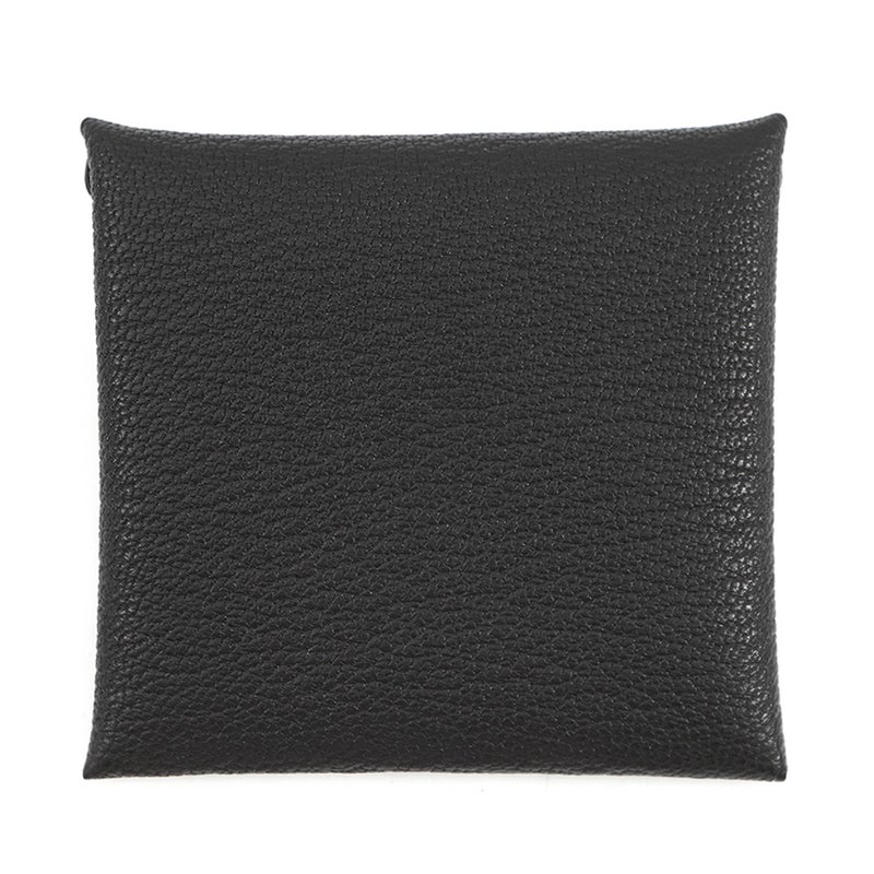 エルメス コインケース バスティア ブラック シェブルミゾル G刻印 HERMES 財布 黒 小銭入れ