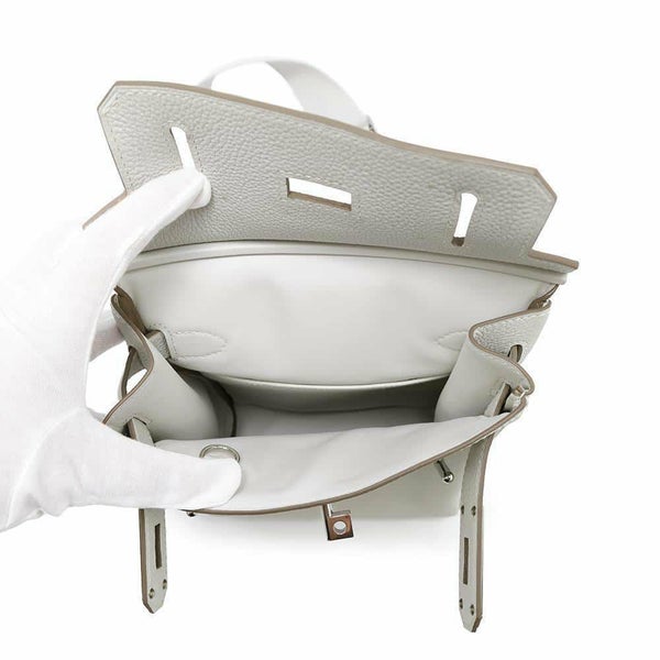 エルメス ボディバッグ ケリー アッカドPM パールグレー/シルバー金具 トゴ B刻印 メンズ