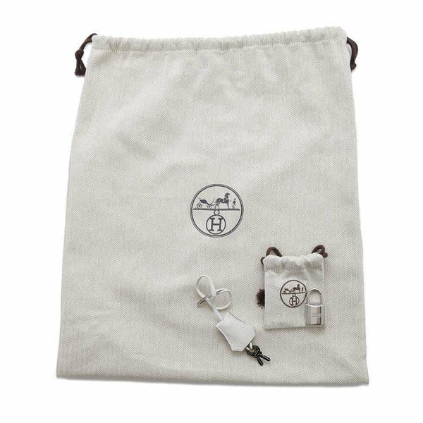 エルメス ボディバッグ ケリー アッカドPM パールグレー/シルバー金具 トゴ B刻印 メンズ