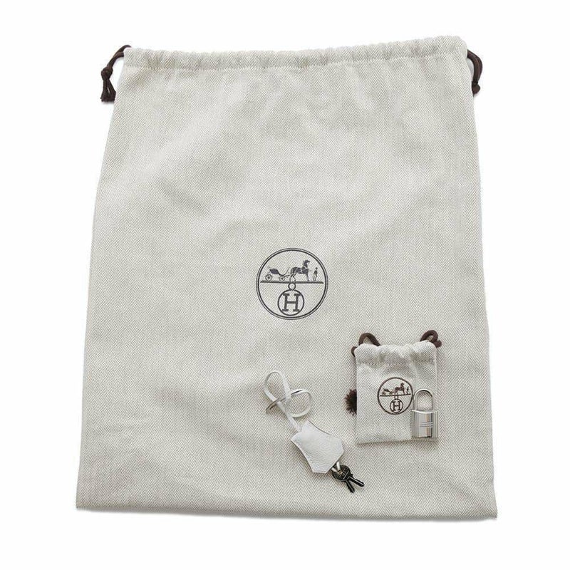 エルメス ボディバッグ ケリー アッカドPM パールグレー/シルバー金具 トゴ B刻印 メンズ