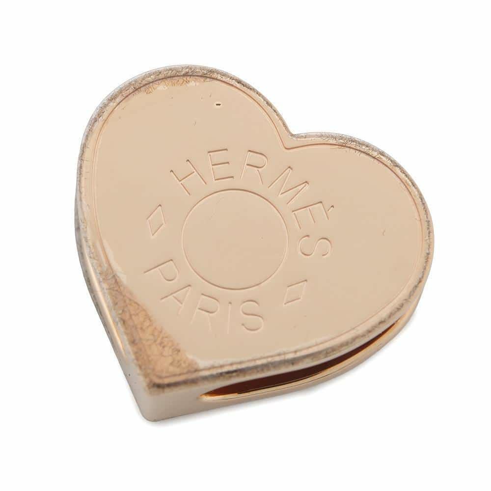 エルメス スカーフリング ミニ・クー ハートモチーフ HERMES