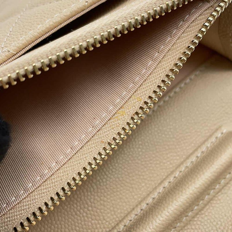 シャネル チェーンウォレット マトラッセ ココロック キャビアスキン A80766 CHANEL 財布