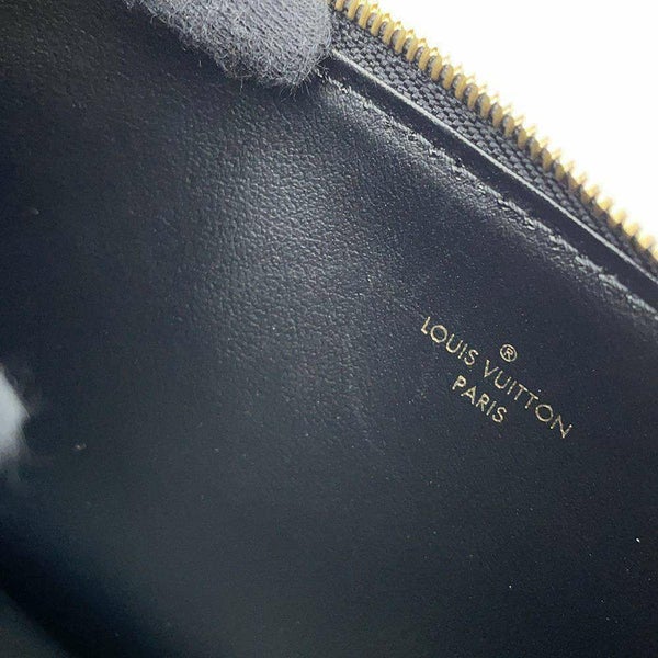 ルイヴィトン チェーンウォレット バイカラー モノグラム・アンプラント ポシェット・フェリシー M80482 黒 ブラック